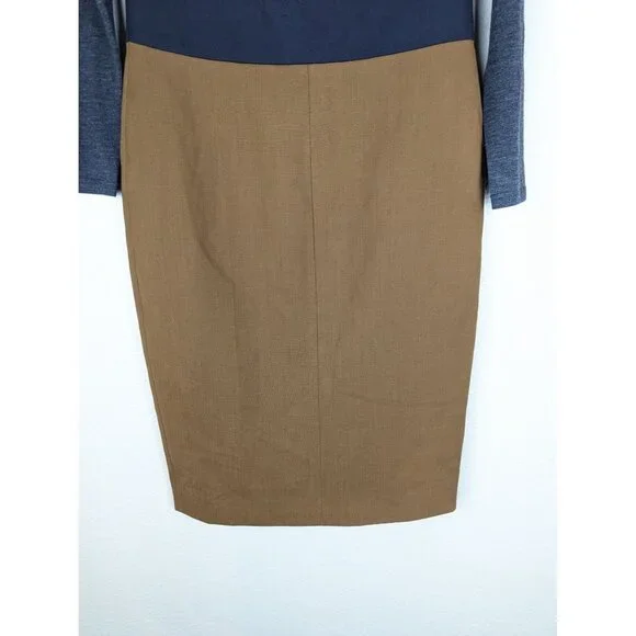 MaxMara Gray and Brown Mini Dress - Picture 5 of 15